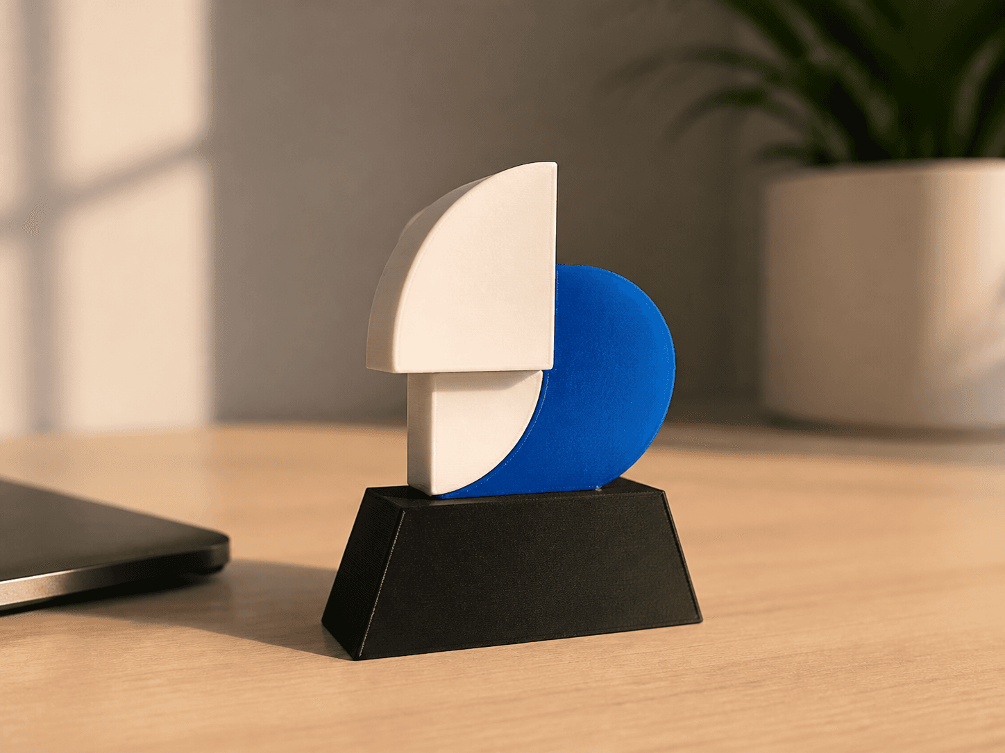 Visuel d’exemple : Petit trophée imprimé en 3D